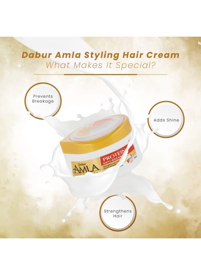 دابر كريم دابر أملا بروتين للشعر | يحمي الشعر ويقويه ويمنع تقصفه | للشعر الضعيف والمتقصف - 140 مل - Image 5